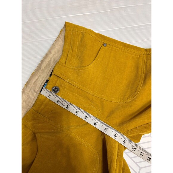 Kuhl Pants Womens 6 Corduroy Mustard Hiking Outdoor Low Rise Gorpcore z - Picture 6 of 13